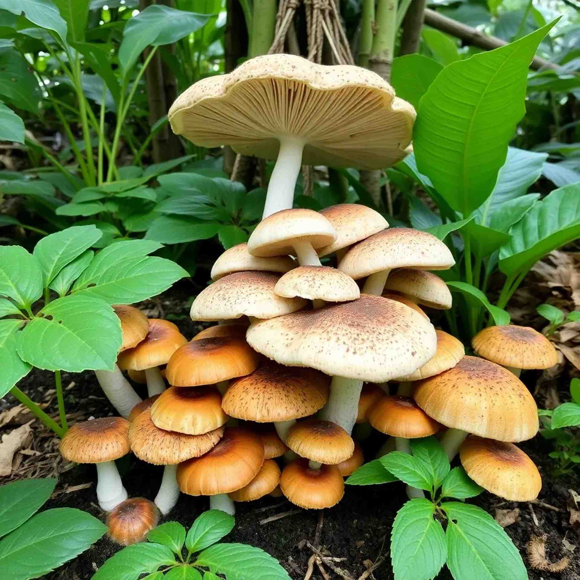 Our mushroom cultivation facility